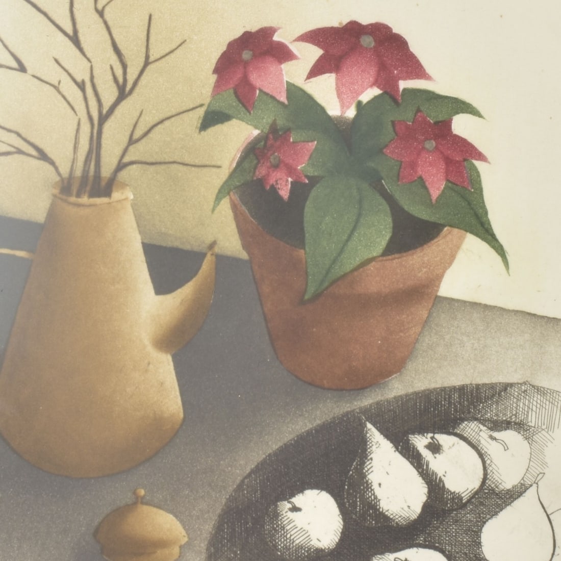 Framed Colored Lithographs - 4