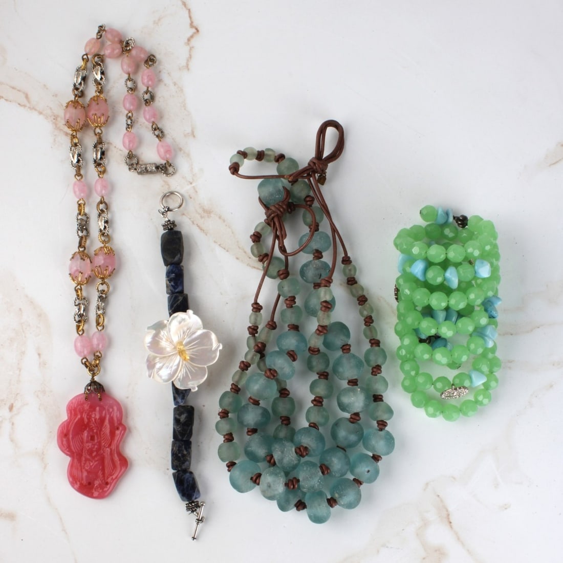 Hardstone and Costume Jewelry (1 of 4)