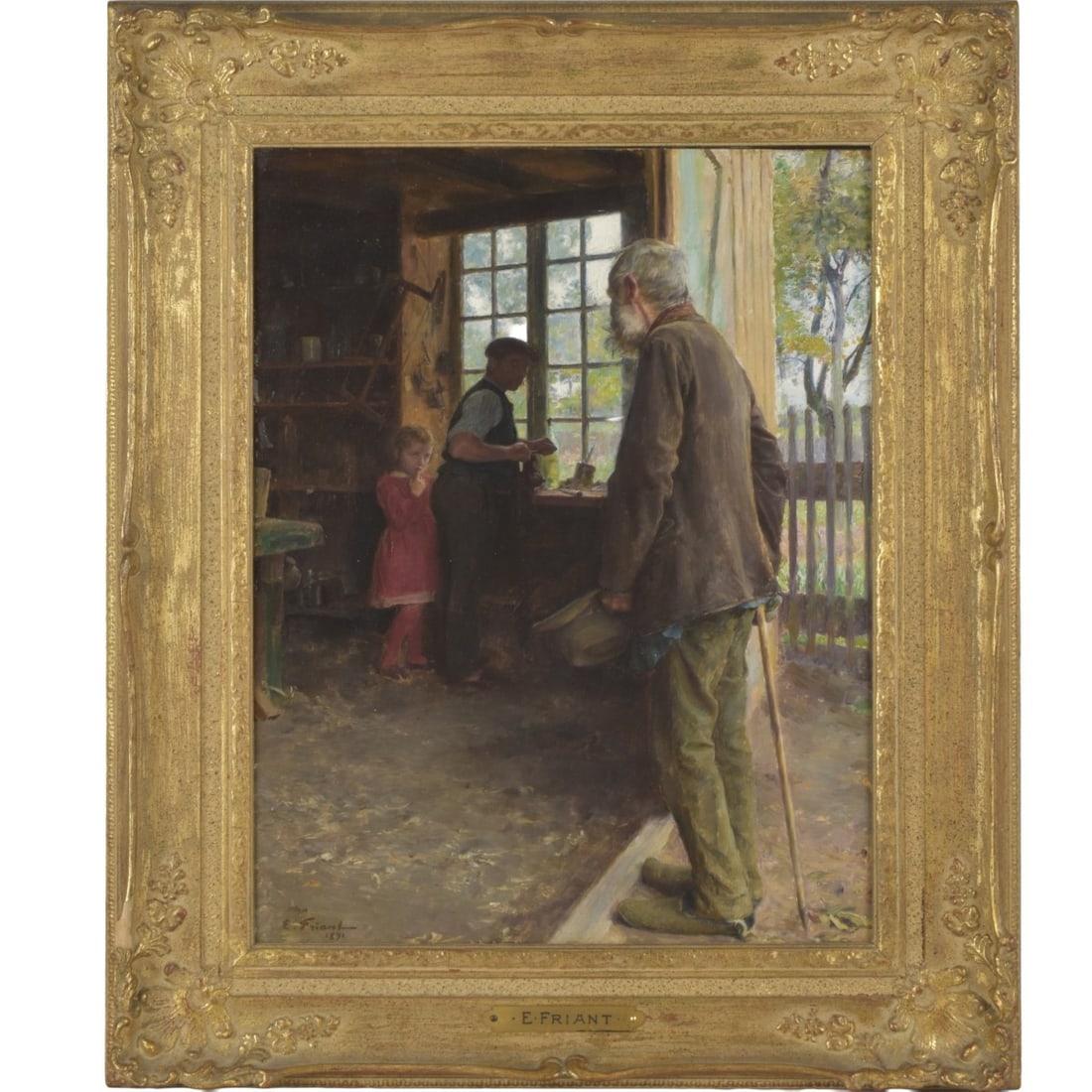 Emile Friant, French (1863-1932) - 2