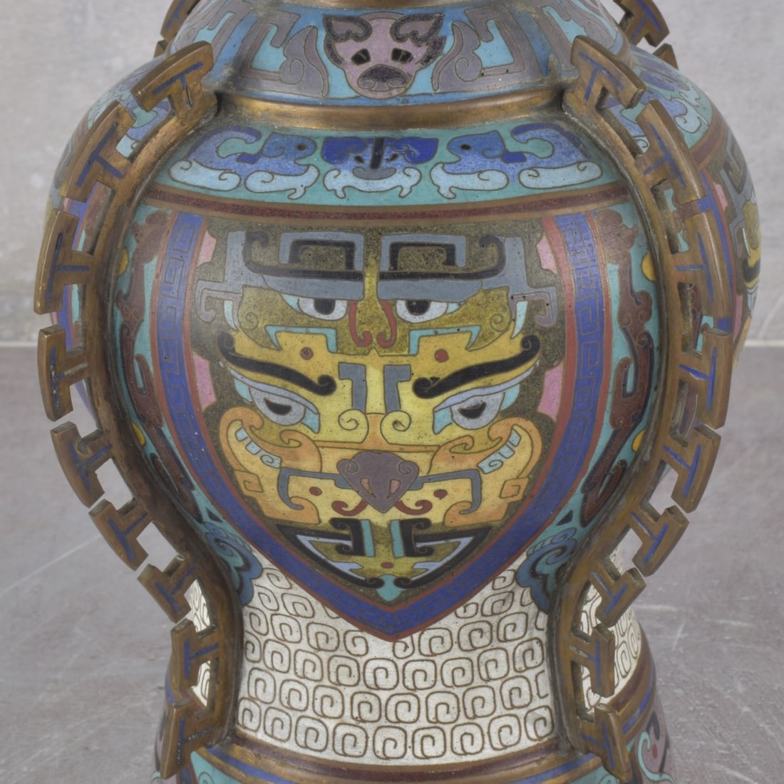 Chinese Cloisonne Vase - 3