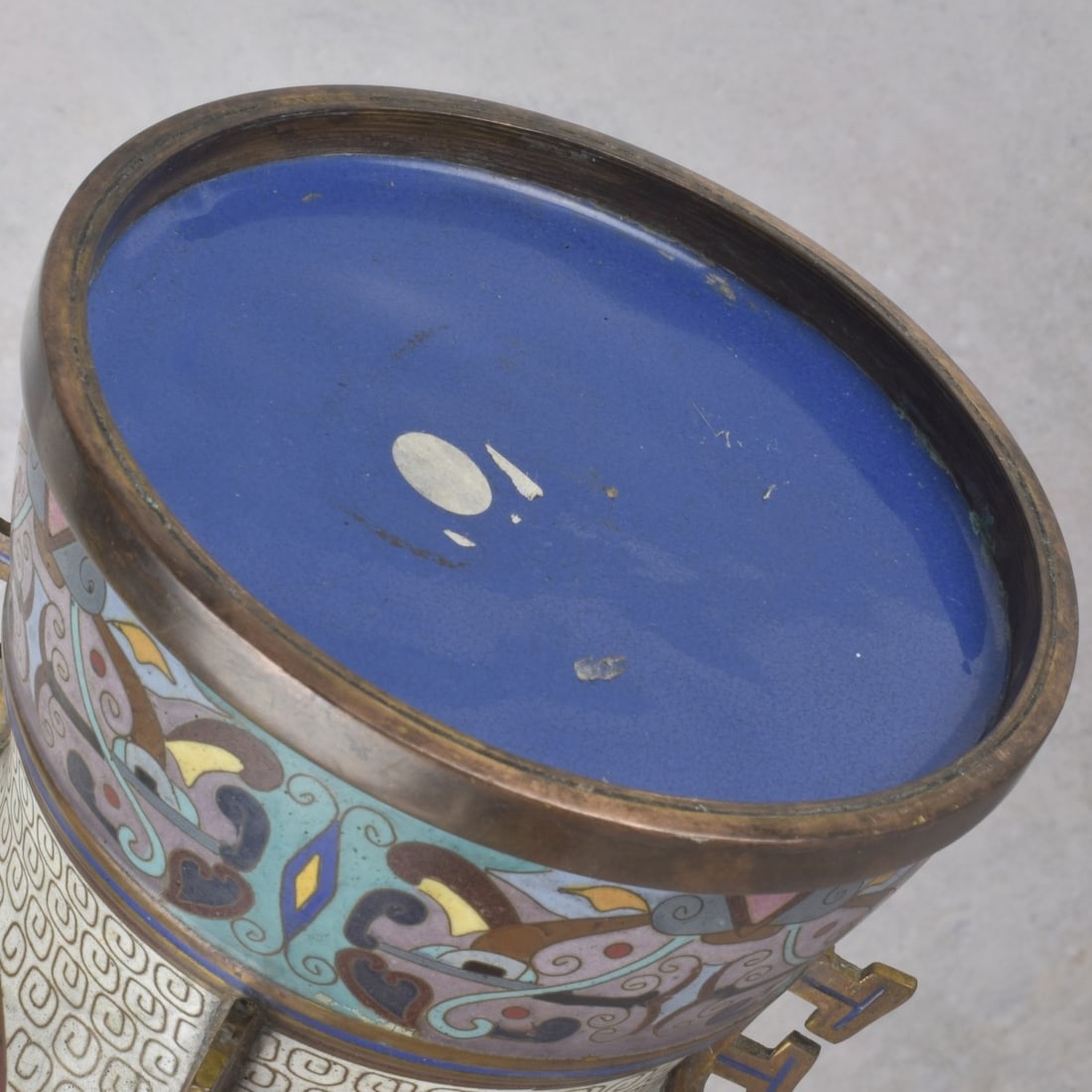 Chinese Cloisonne Vase - 6
