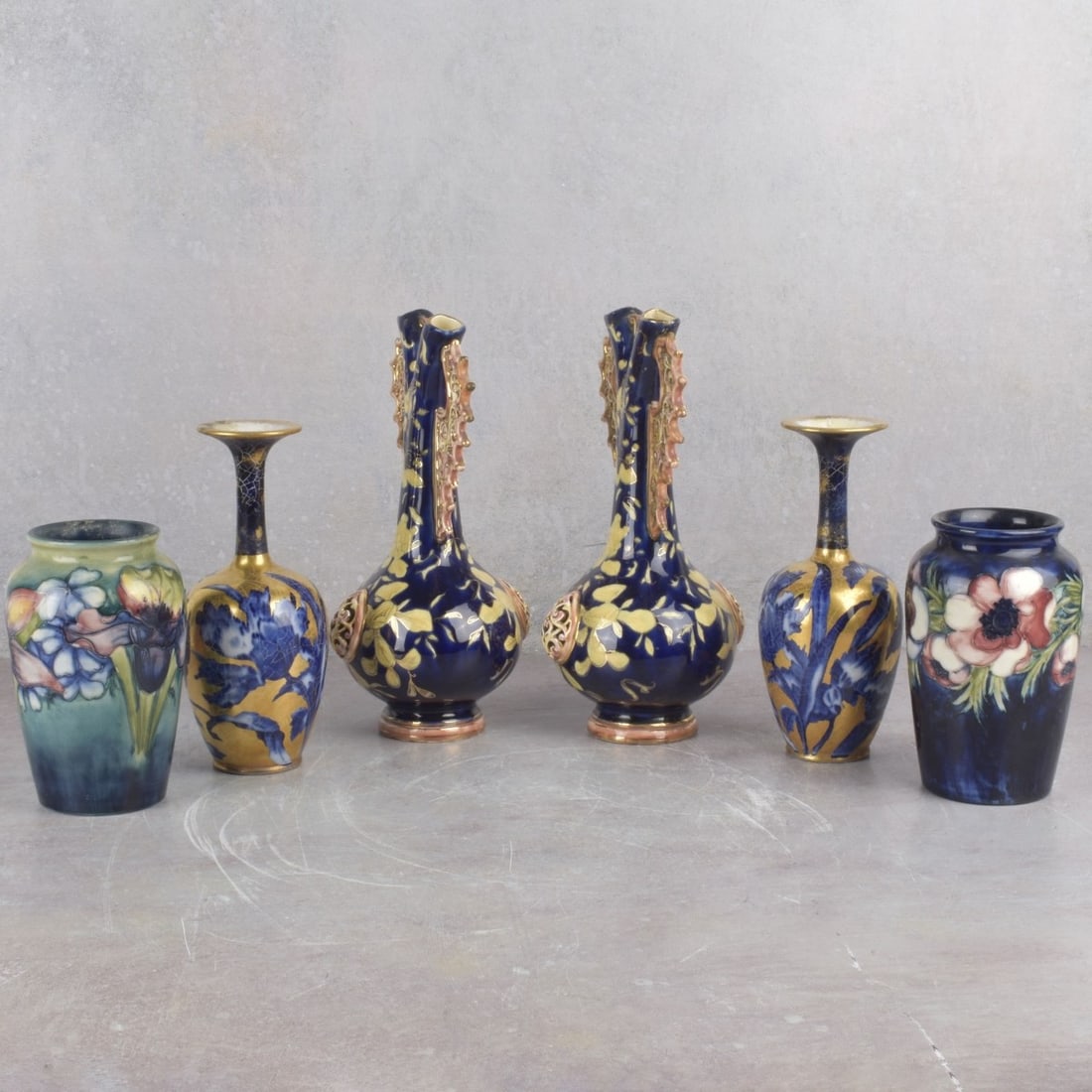 English Porcelain Vases - 2