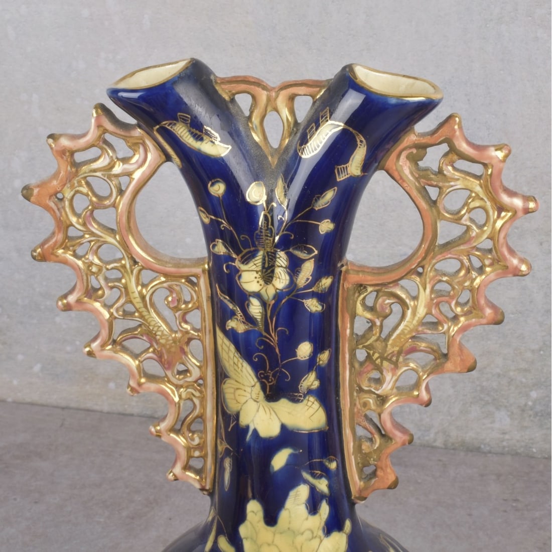 English Porcelain Vases - 4