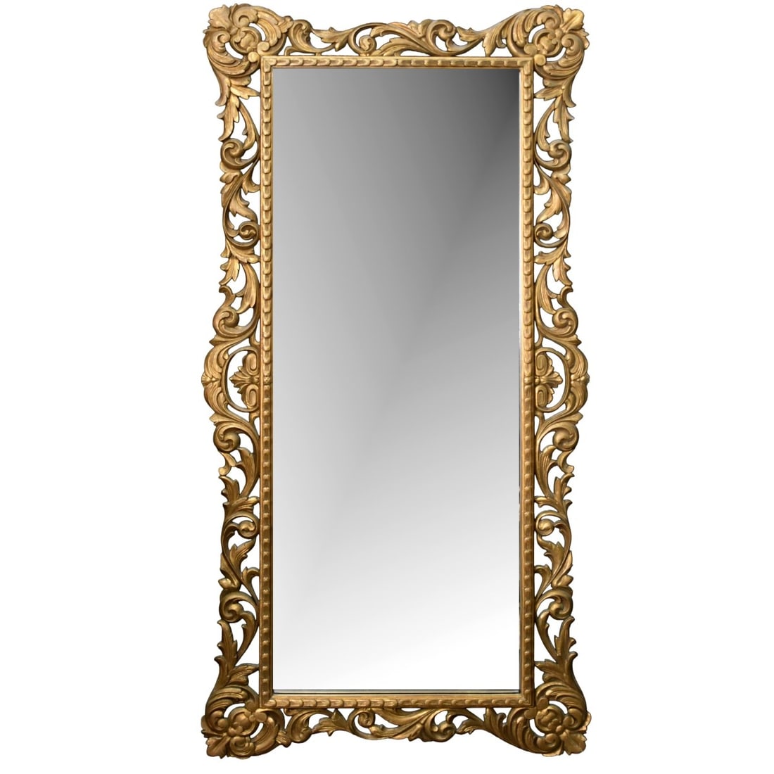 Rococo Gilt-wood Mirror (1 of 4)