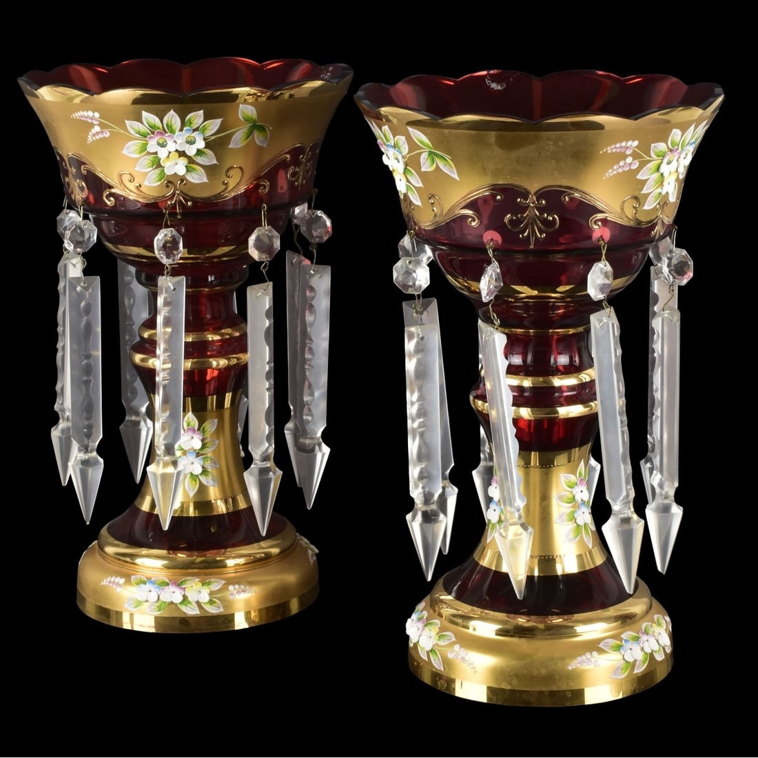 Bohemian Crystal Lusters - 2