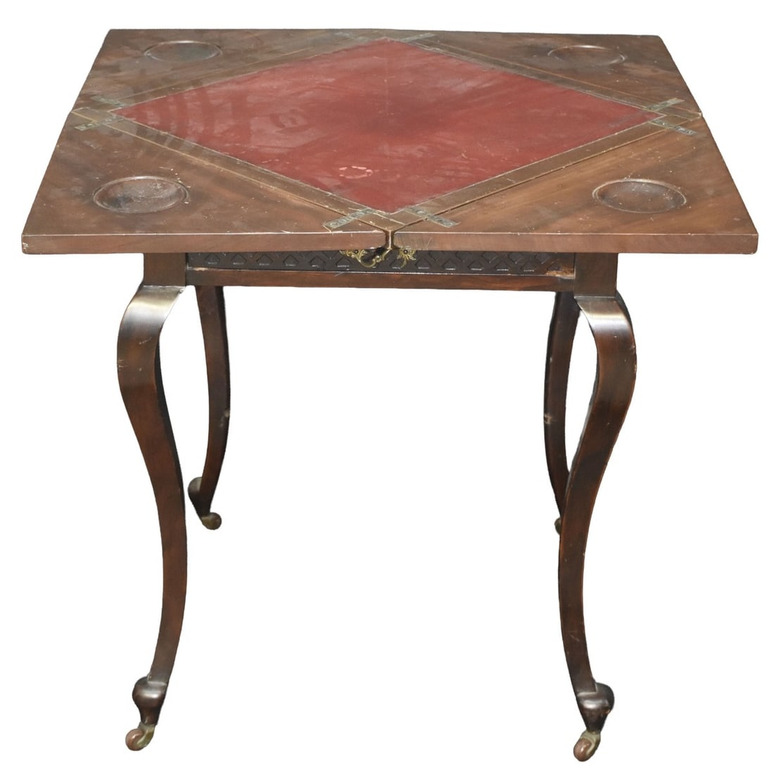 Antique Handkerchief Game Table - 2
