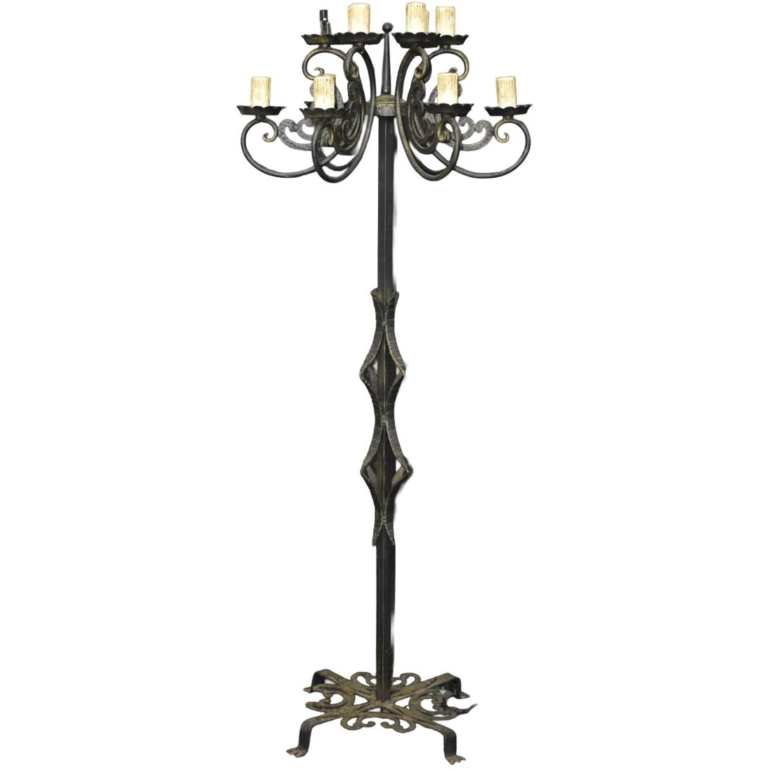 Vintage Wrought Iron Tourchier (1 of 8)