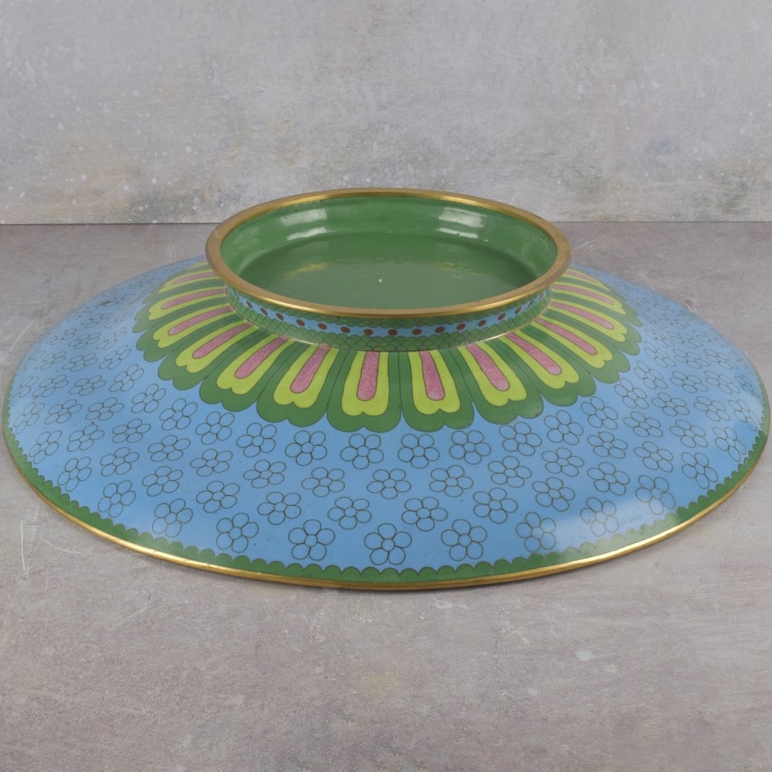 Large Cloisonne Platter - 5