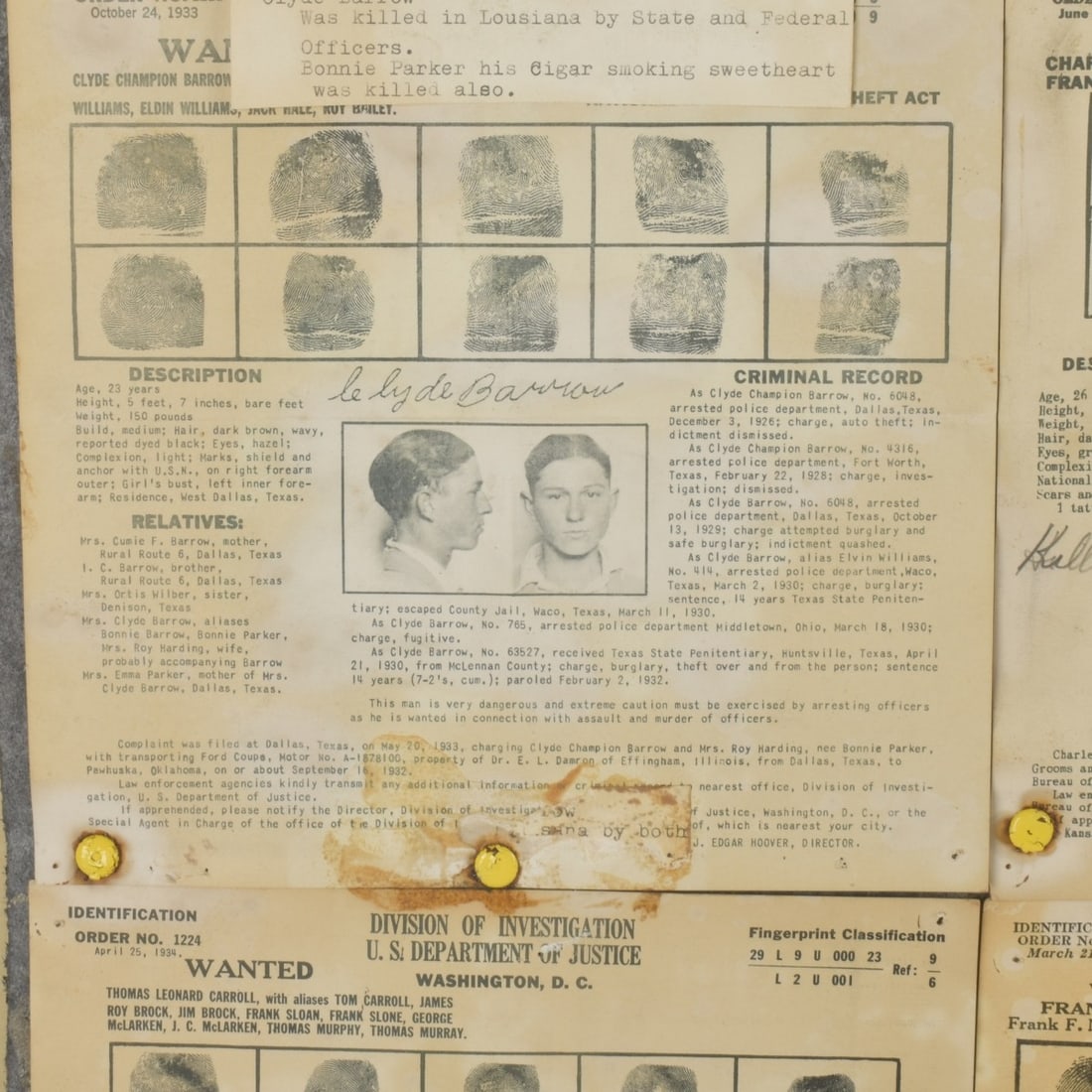 F.B.I., John Edgar Hoover Memorabilia - 4