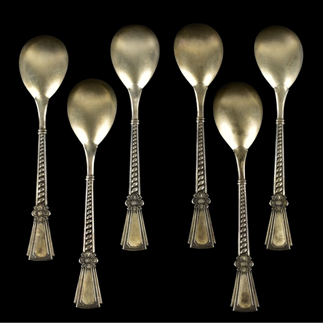 Russian Silver Spoons - 4
