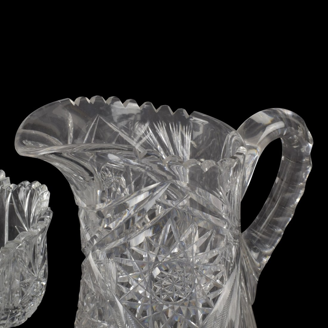 4pc American Cut Glass - 4