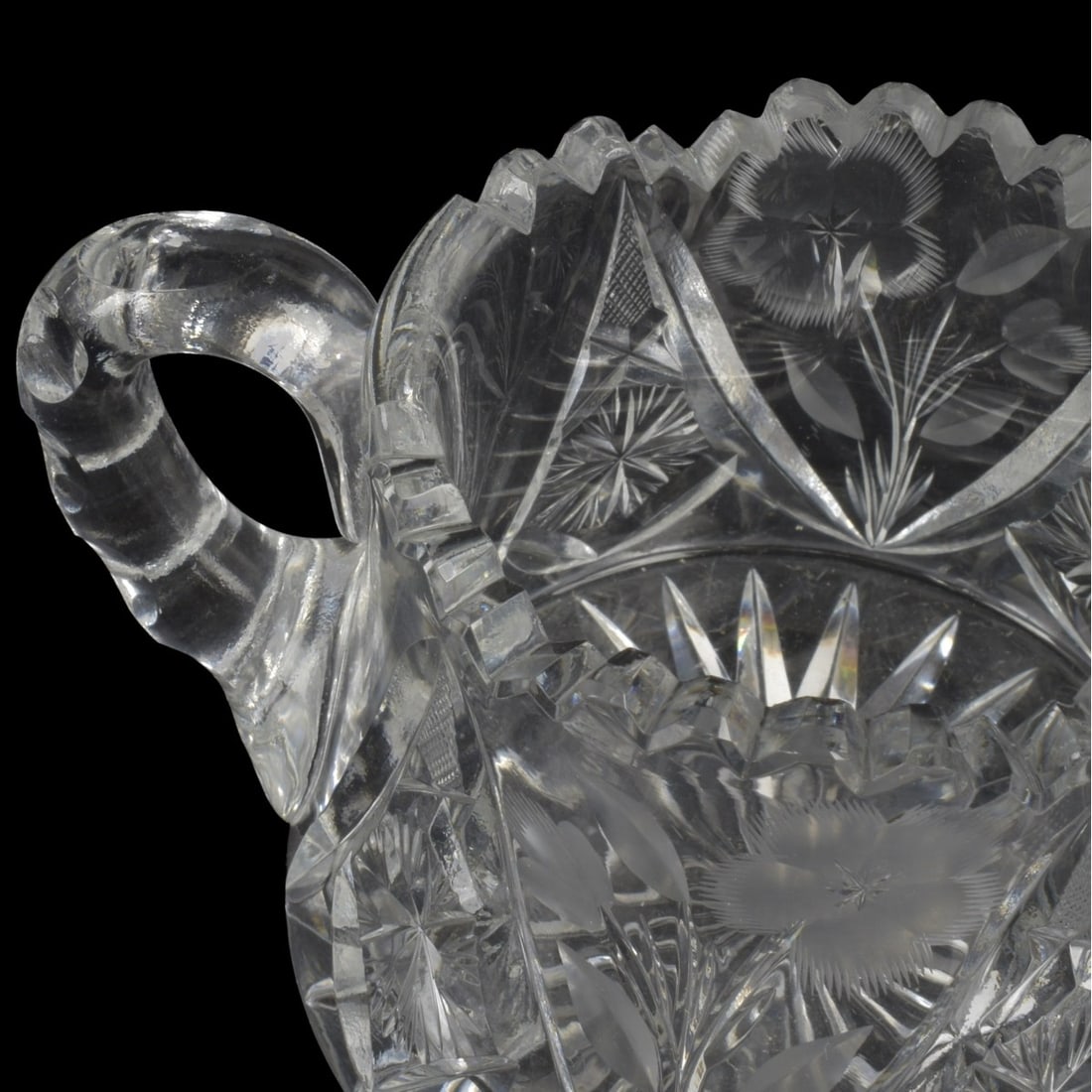 4pc American Cut Glass - 6