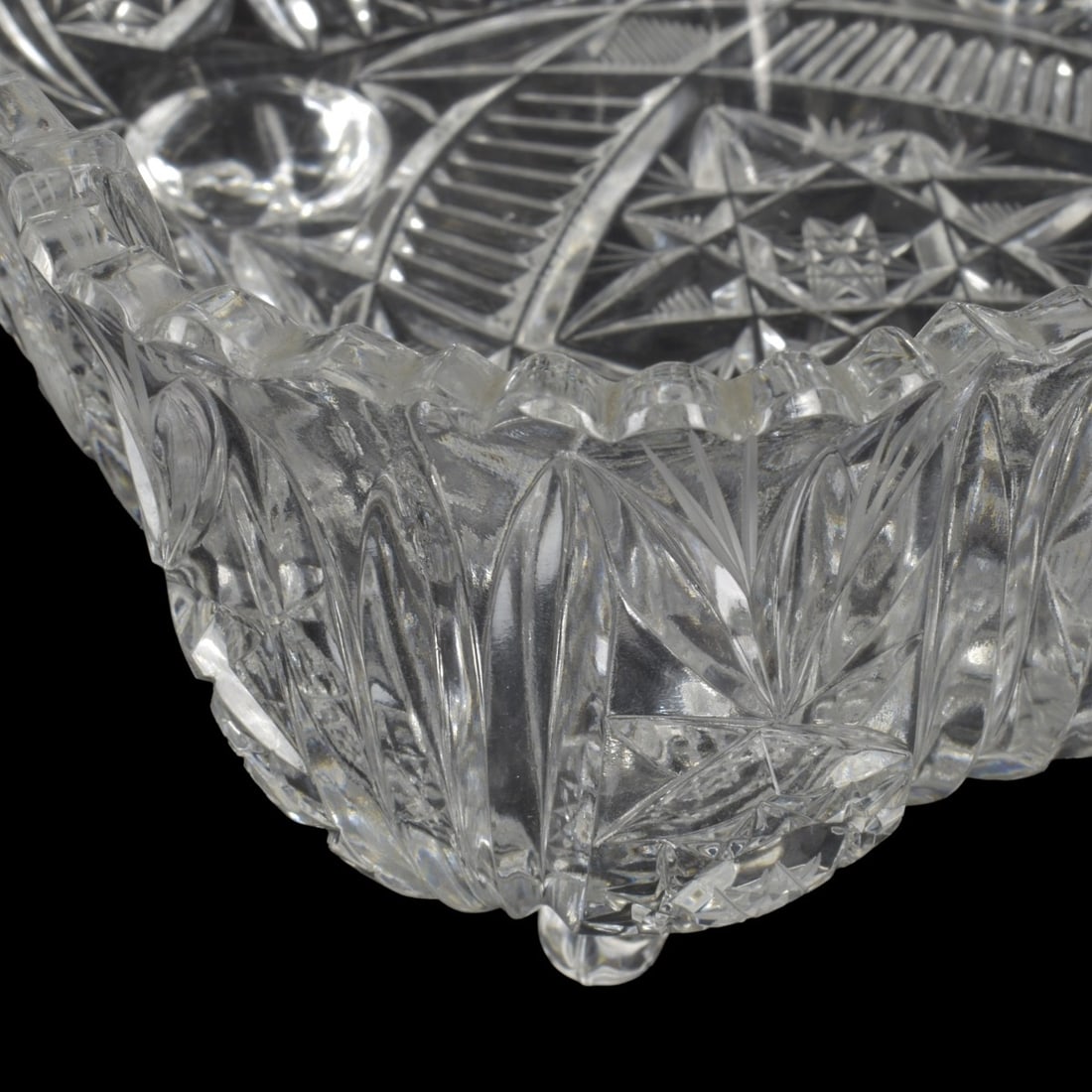 4pc American Cut Glass - 7