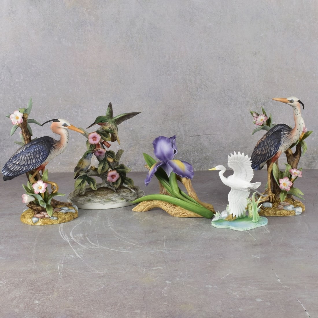 Painted Bisque Figurines - 2