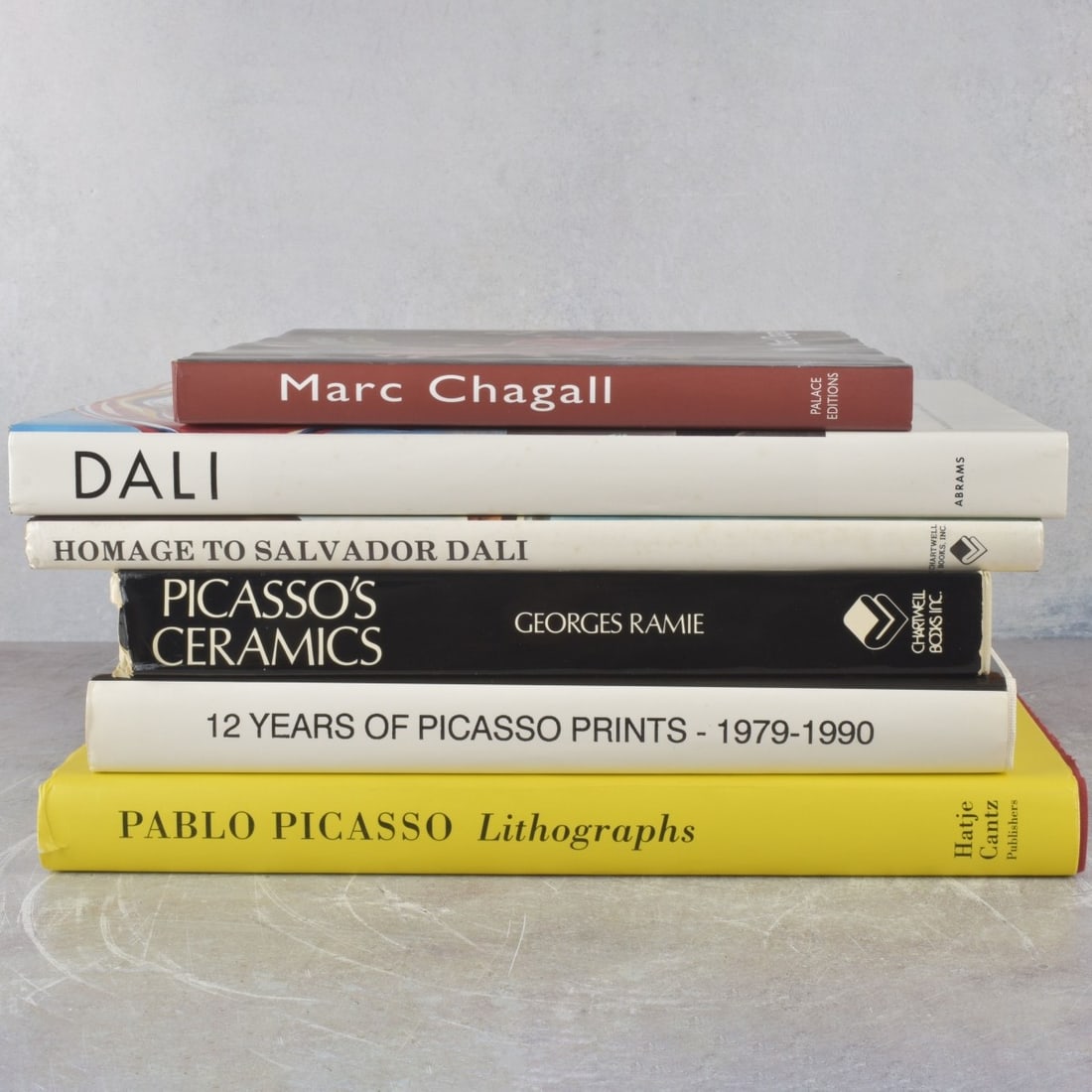 Collection of Renown Artist Books (1 of 9)