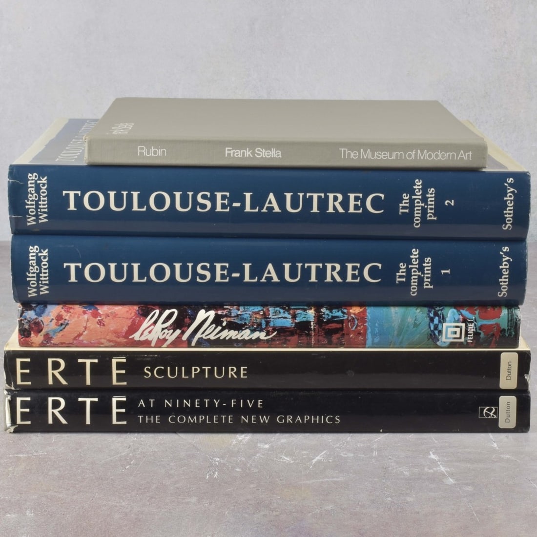 Collection of Renown Artist Books (1 of 6)