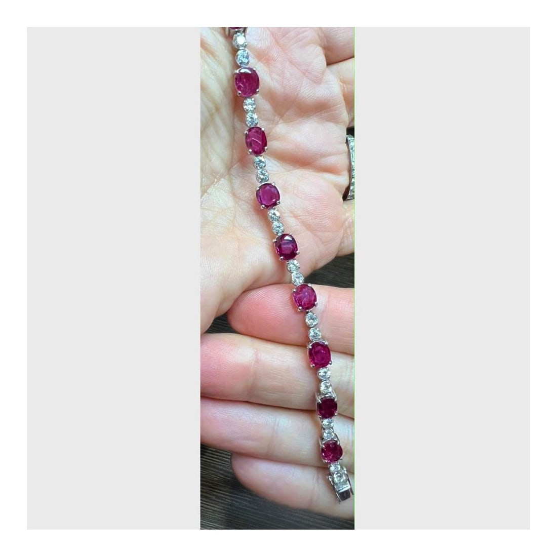 Ruby, Diamond and 18K Bracelet - 2