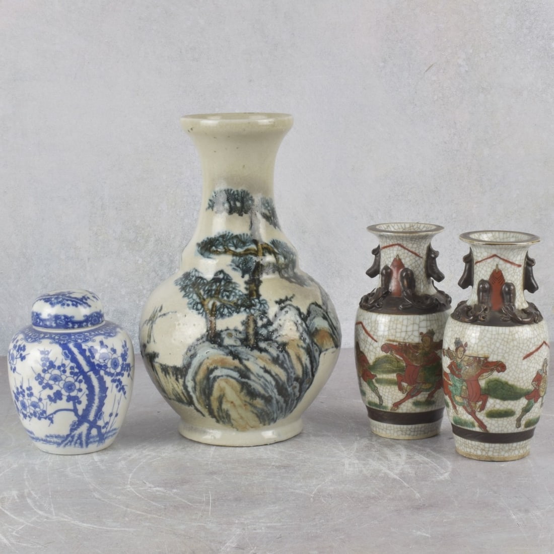 Collection of Asian Porcelain Vessels (1 of 9)