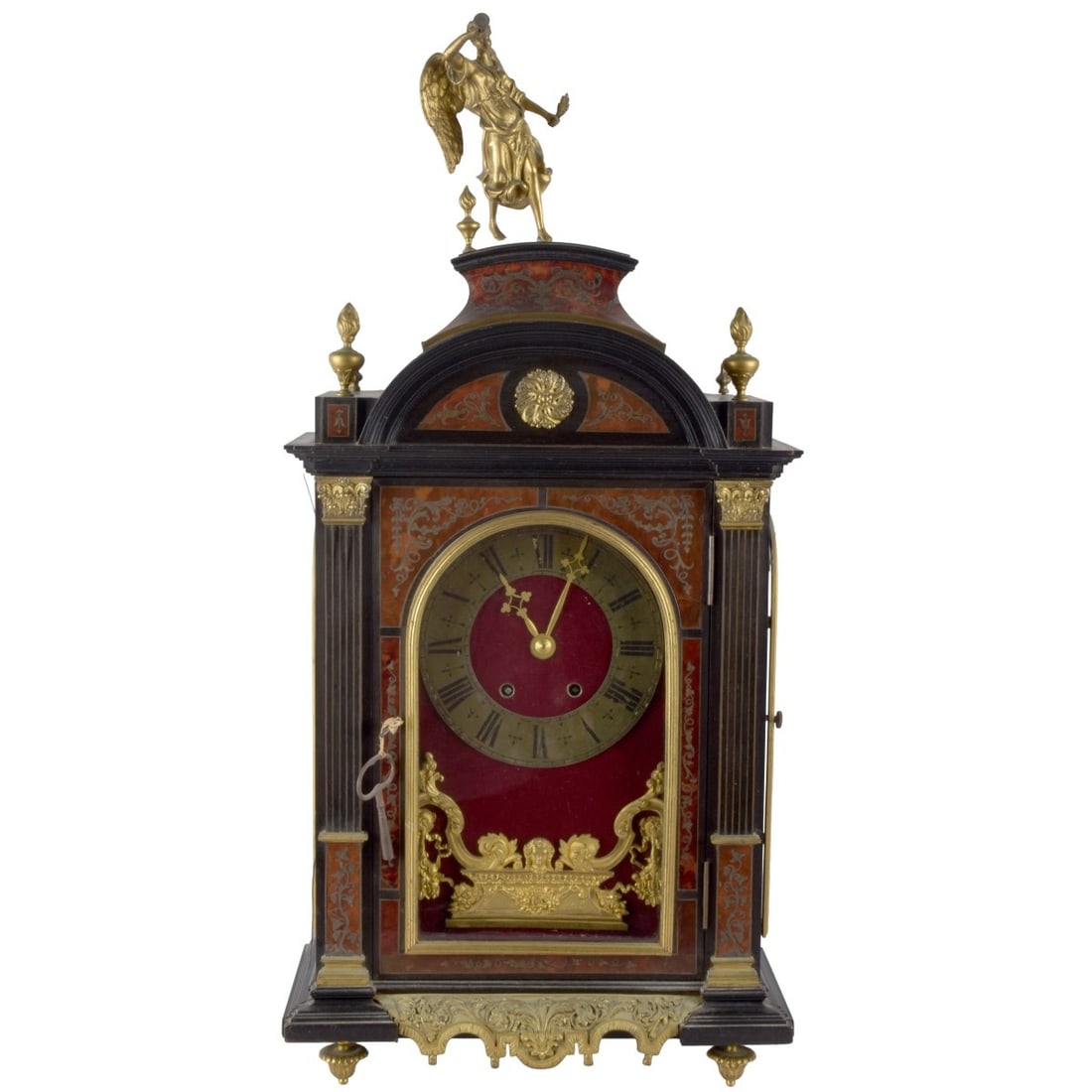 19th Cent. Boulle style Clock (1 of 9)