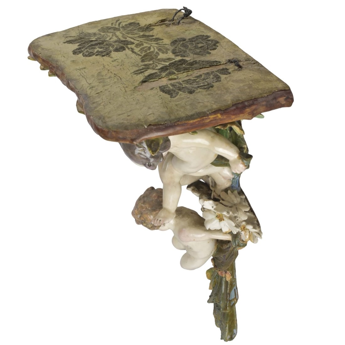 Faience Wall Sconce - 3