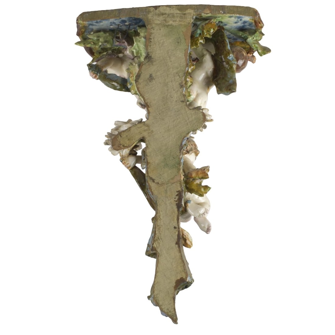 Faience Wall Sconce - 8