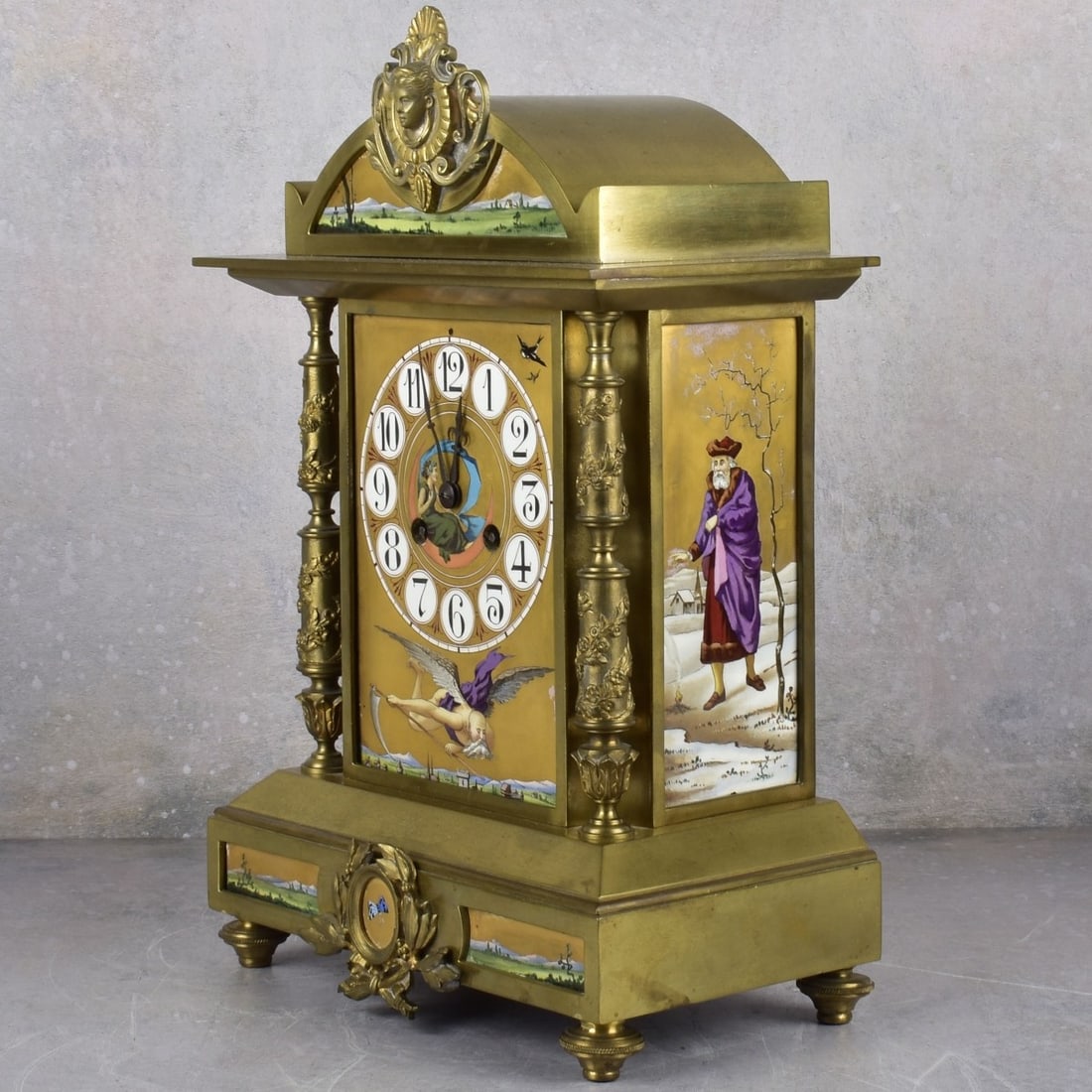 Russian Clock Garniture Set - 2