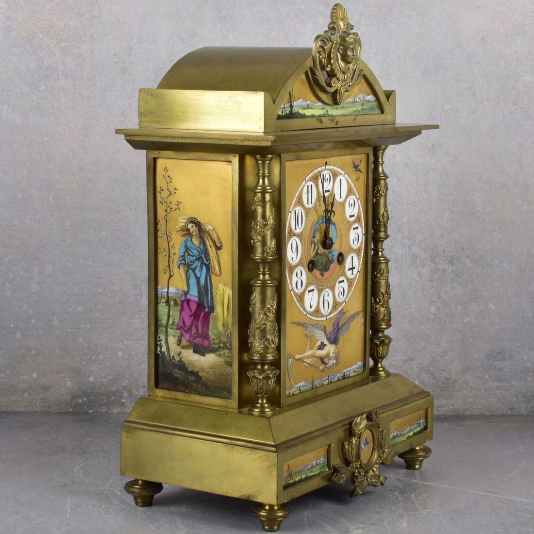 Russian Clock Garniture Set - 4