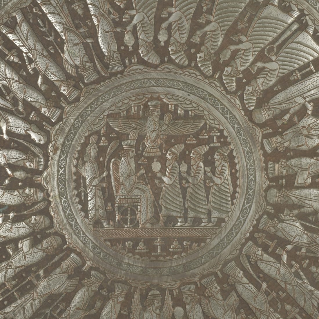 Large Egyptian Tray - 5