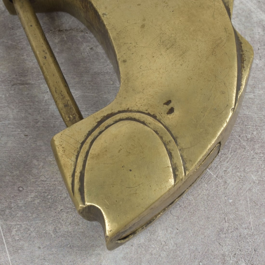 Antique Chinese Brass Locks - 2