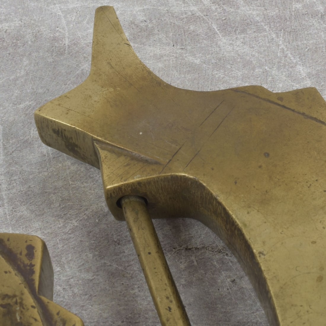 Antique Chinese Brass Locks - 6