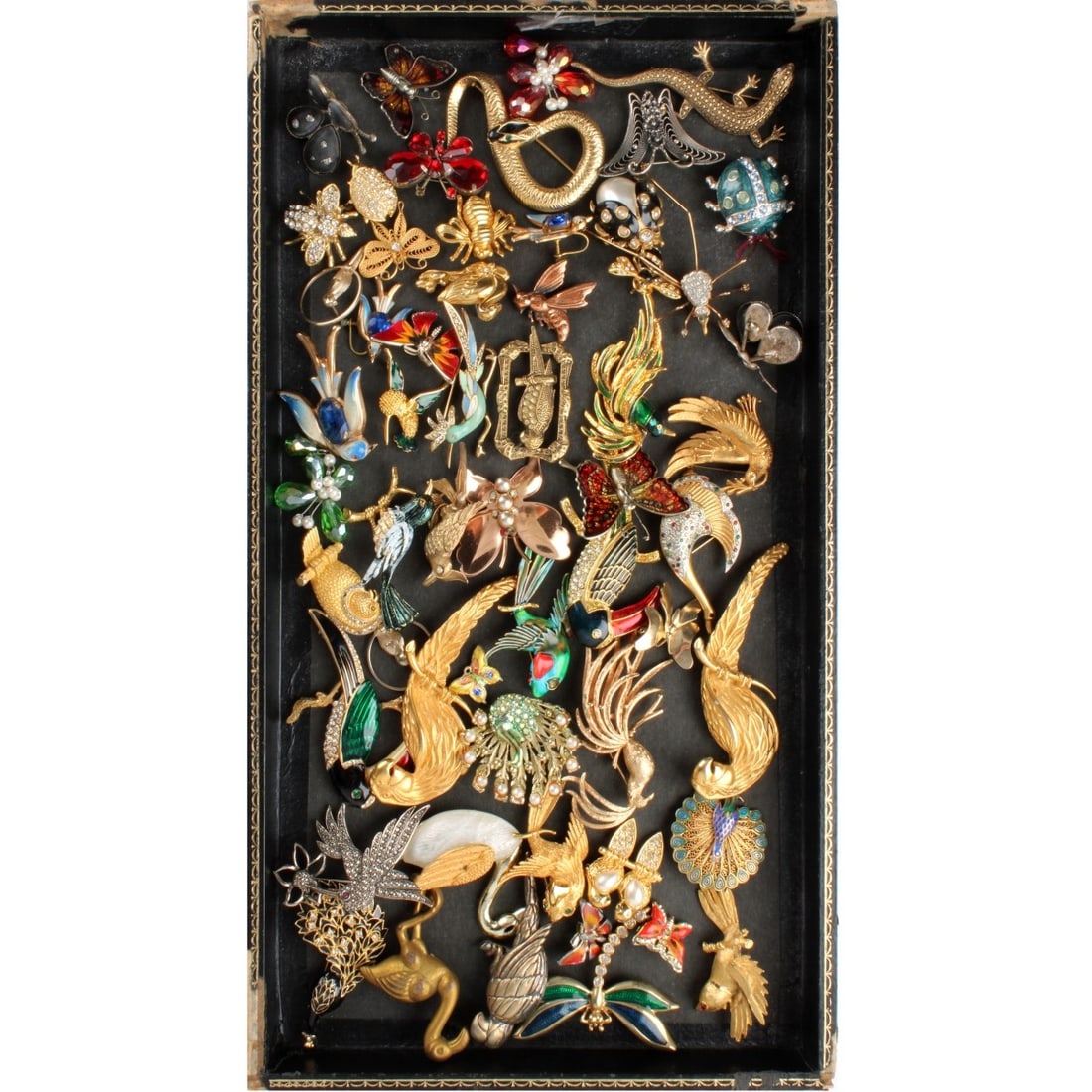 Tray Lot of Costume Pins (1 of 3)