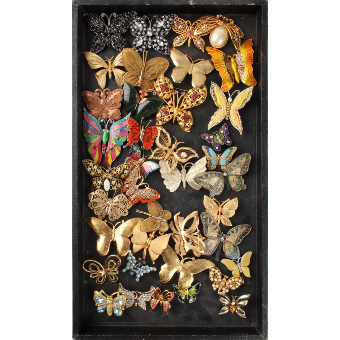 Tray Lot of Costume Pins (1 of 2)