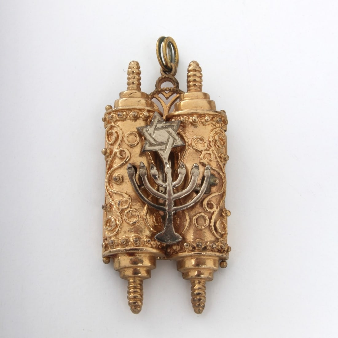 14K Torah Pendant (1 of 5)
