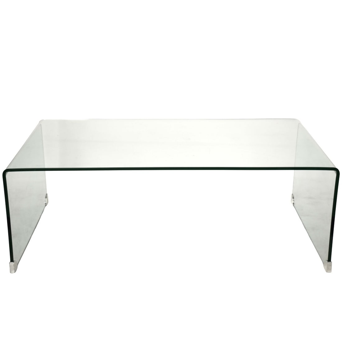 Waterfall Glass Coffee Table - 2