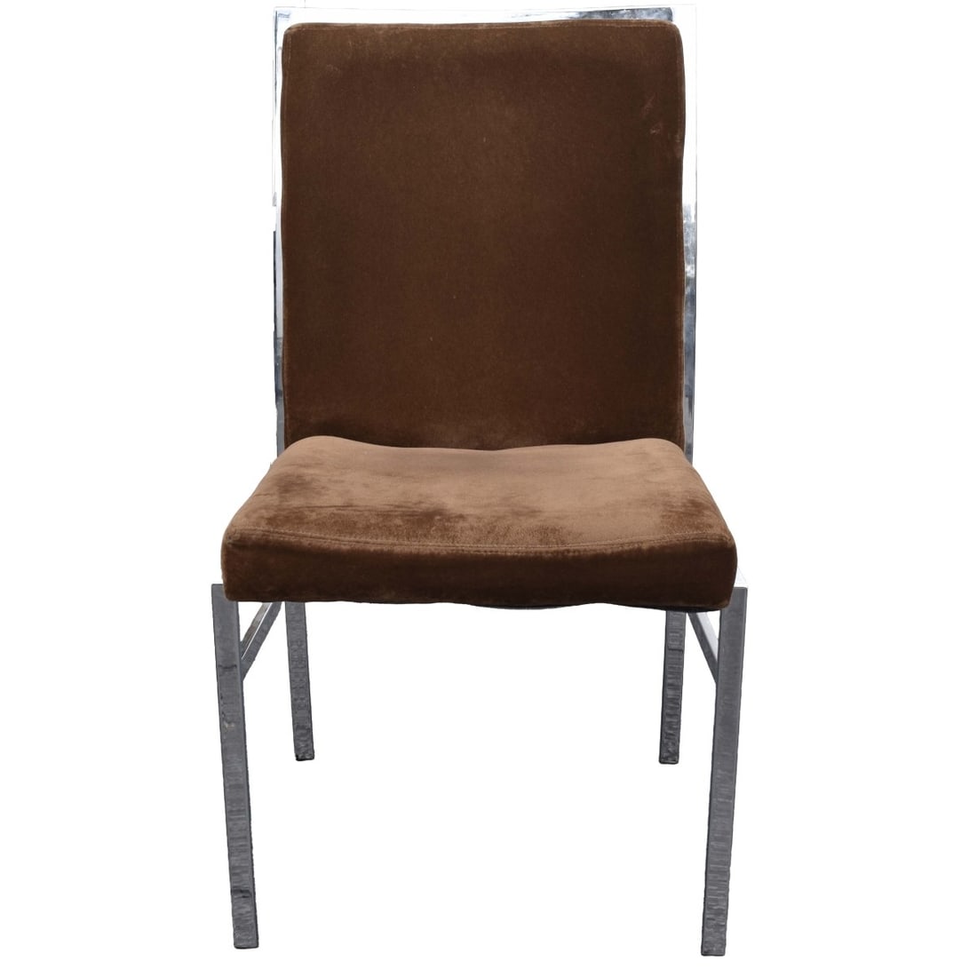 Chrome Frame Dining Chairs - 4