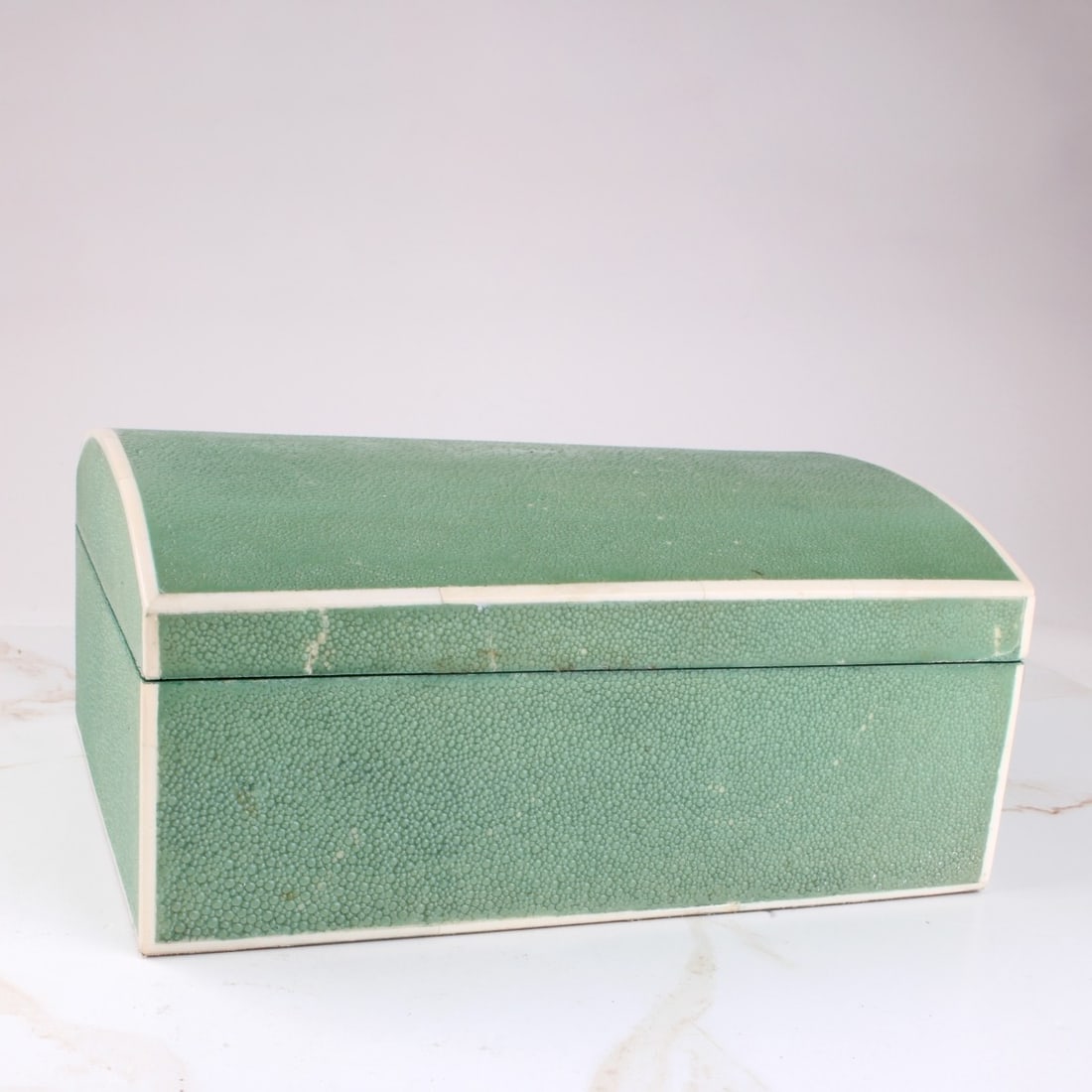 Shagreen Covered Desk Box - 2