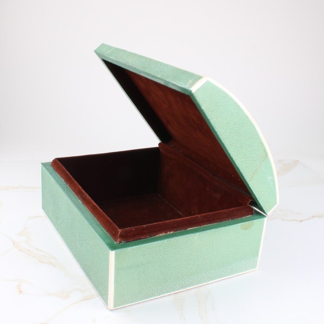 Shagreen Covered Desk Box - 3