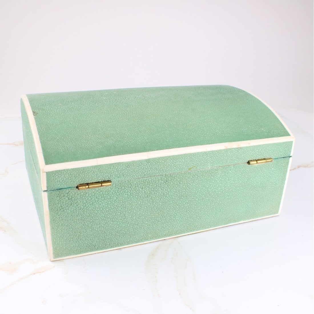 Shagreen Covered Desk Box - 4
