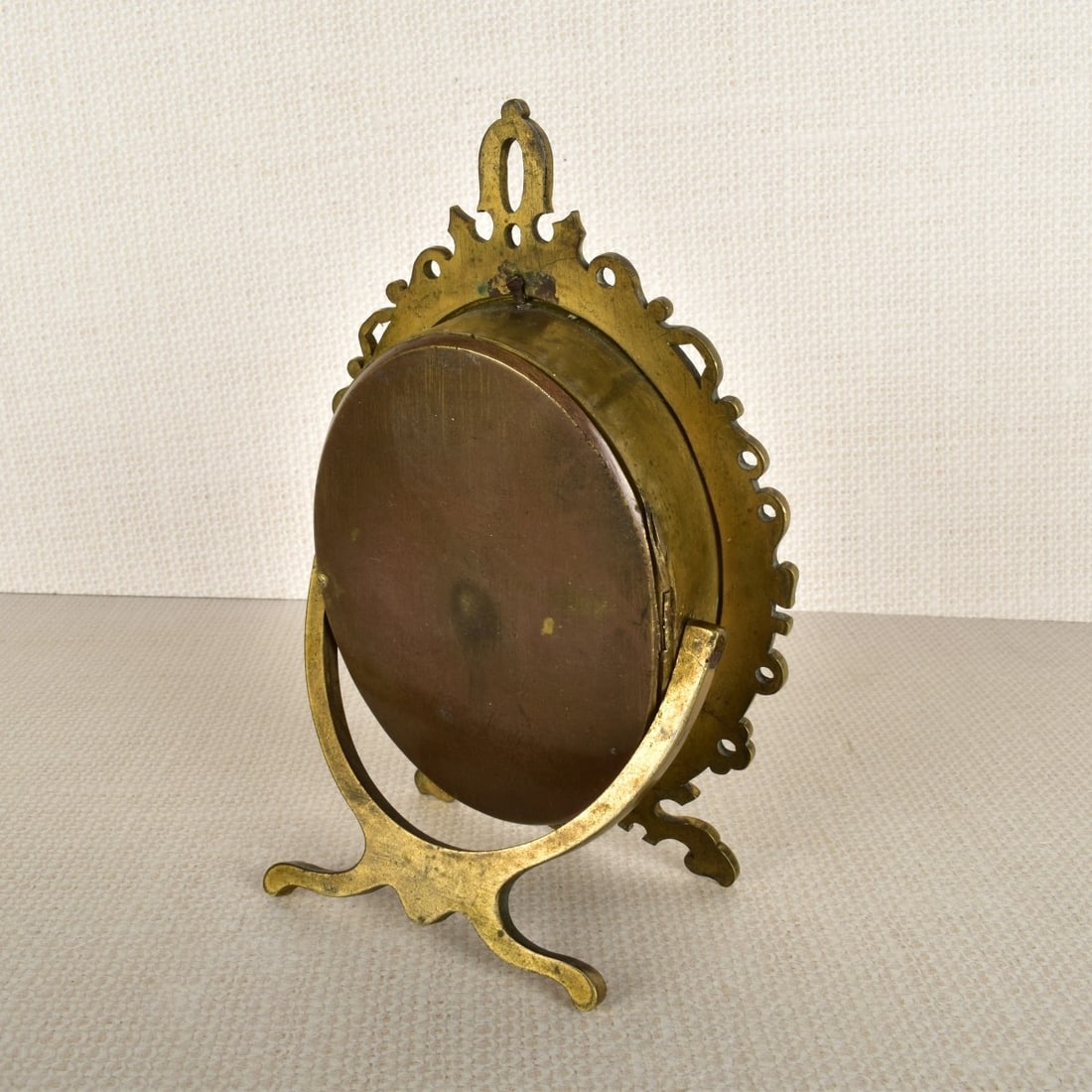 Victorian Style Brass Strut Clock - 3