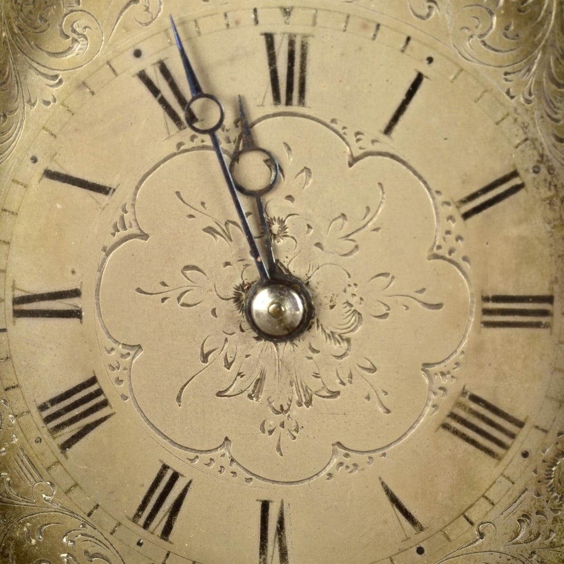 Victorian Style Brass Strut Clock - 6