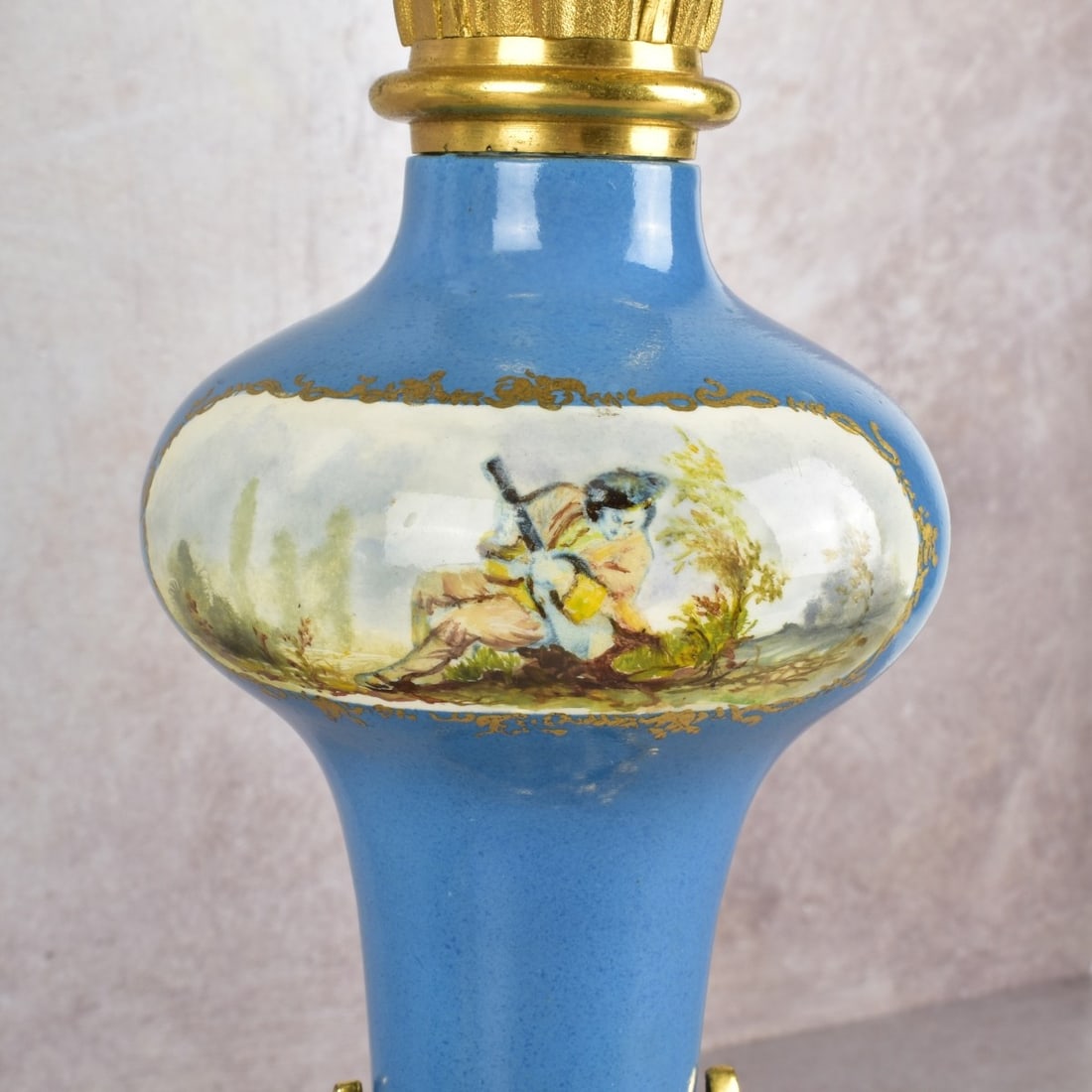 Sevres Style Candelabra - 4