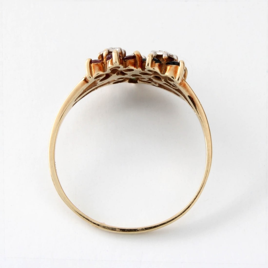Gemstone and 10K Ring - 3