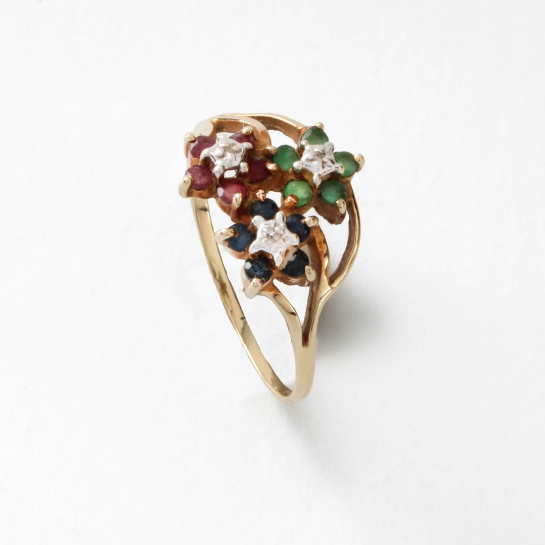 Gemstone and 10K Ring - 5