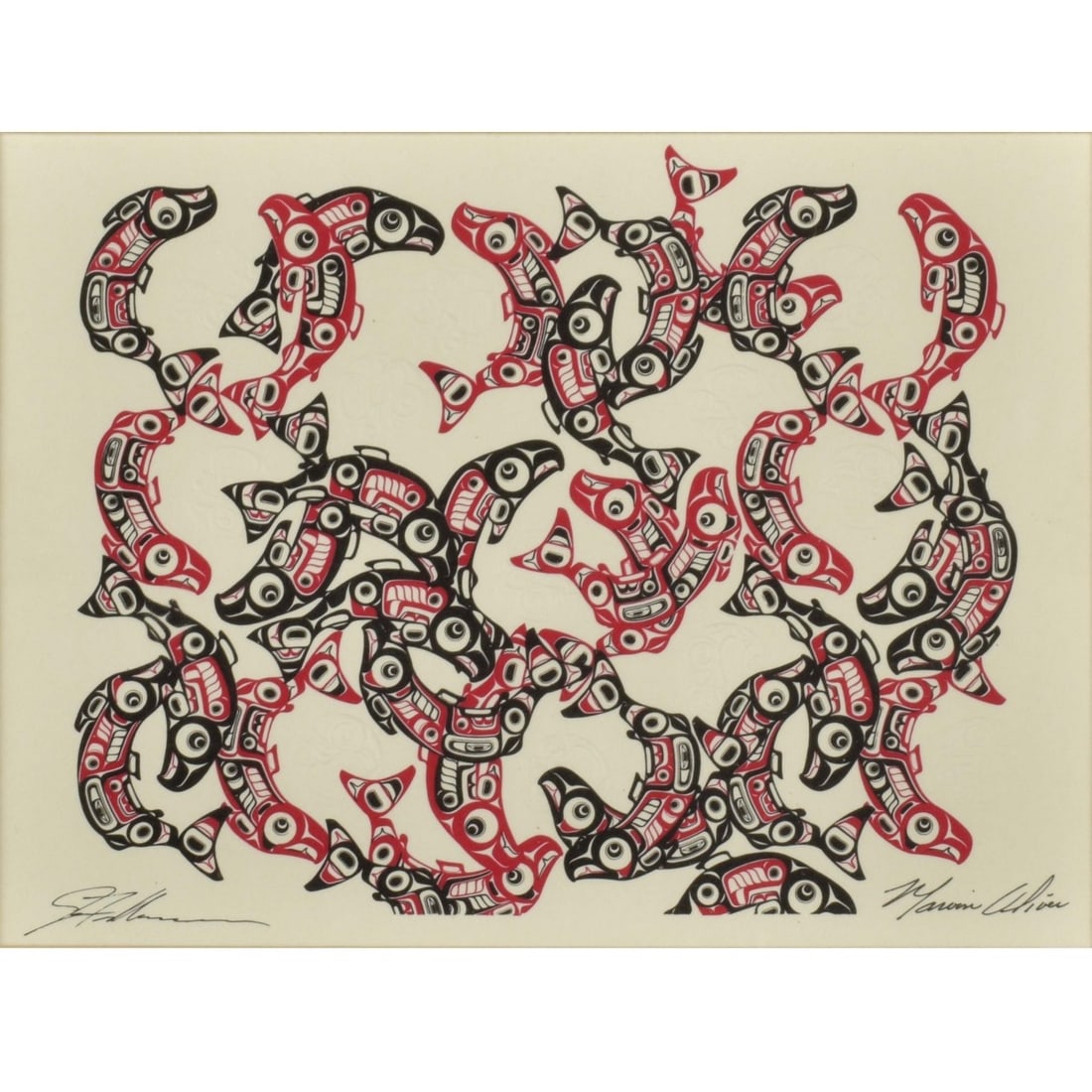 Framed Color Lithographs - 3