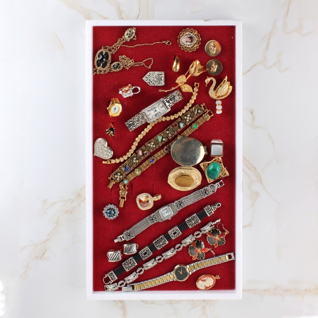 Large Assortment of Vintage Jewelry (1 of 3)