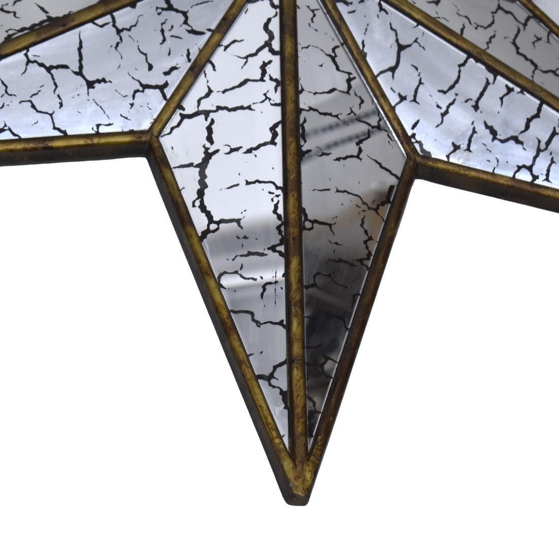 Large Painted Star Mirror - 3