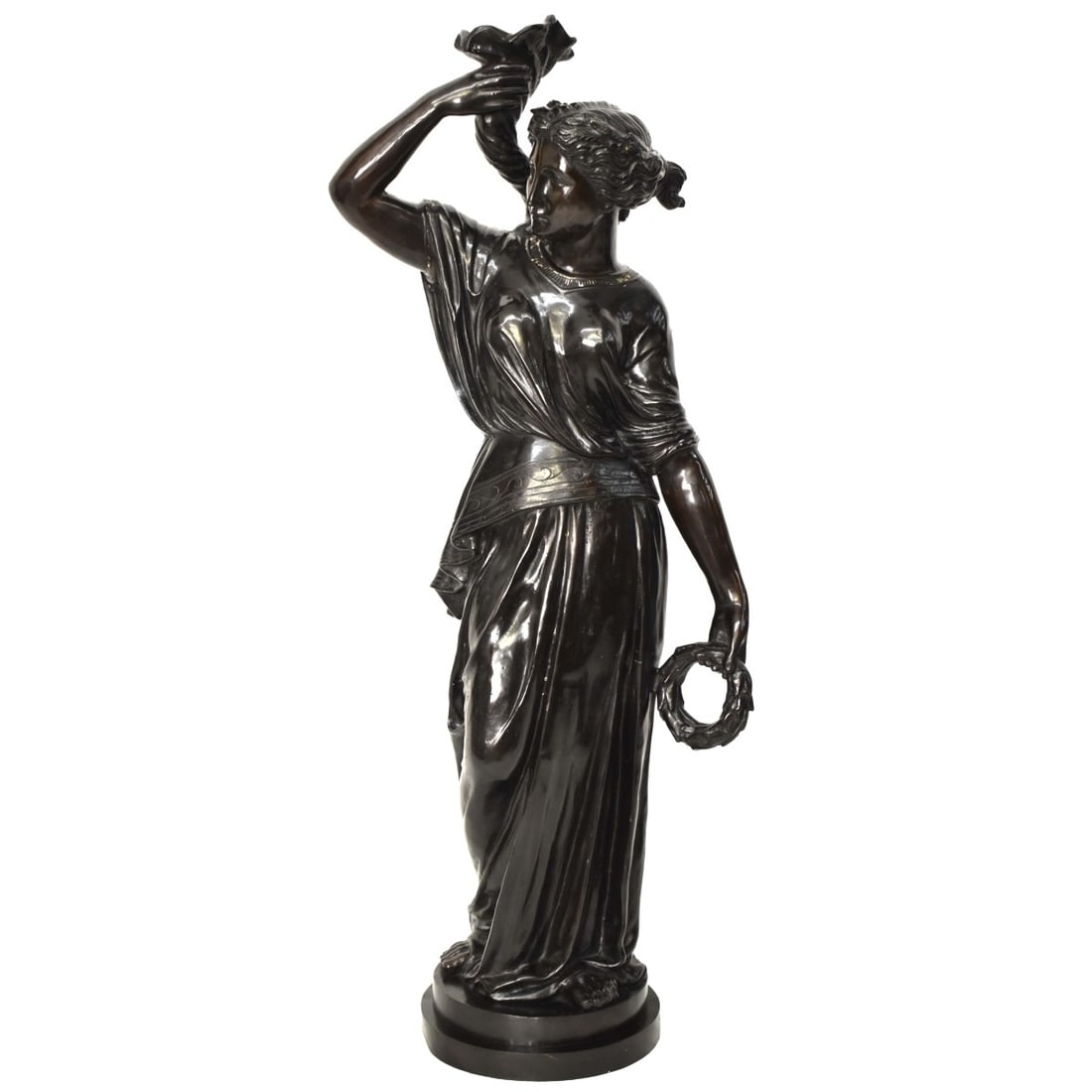 Serena Patinated Spelter Sculpture (1 of 9)