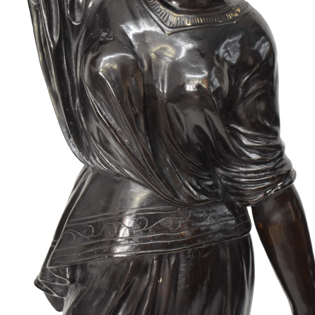 Serena Patinated Spelter Sculpture - 6