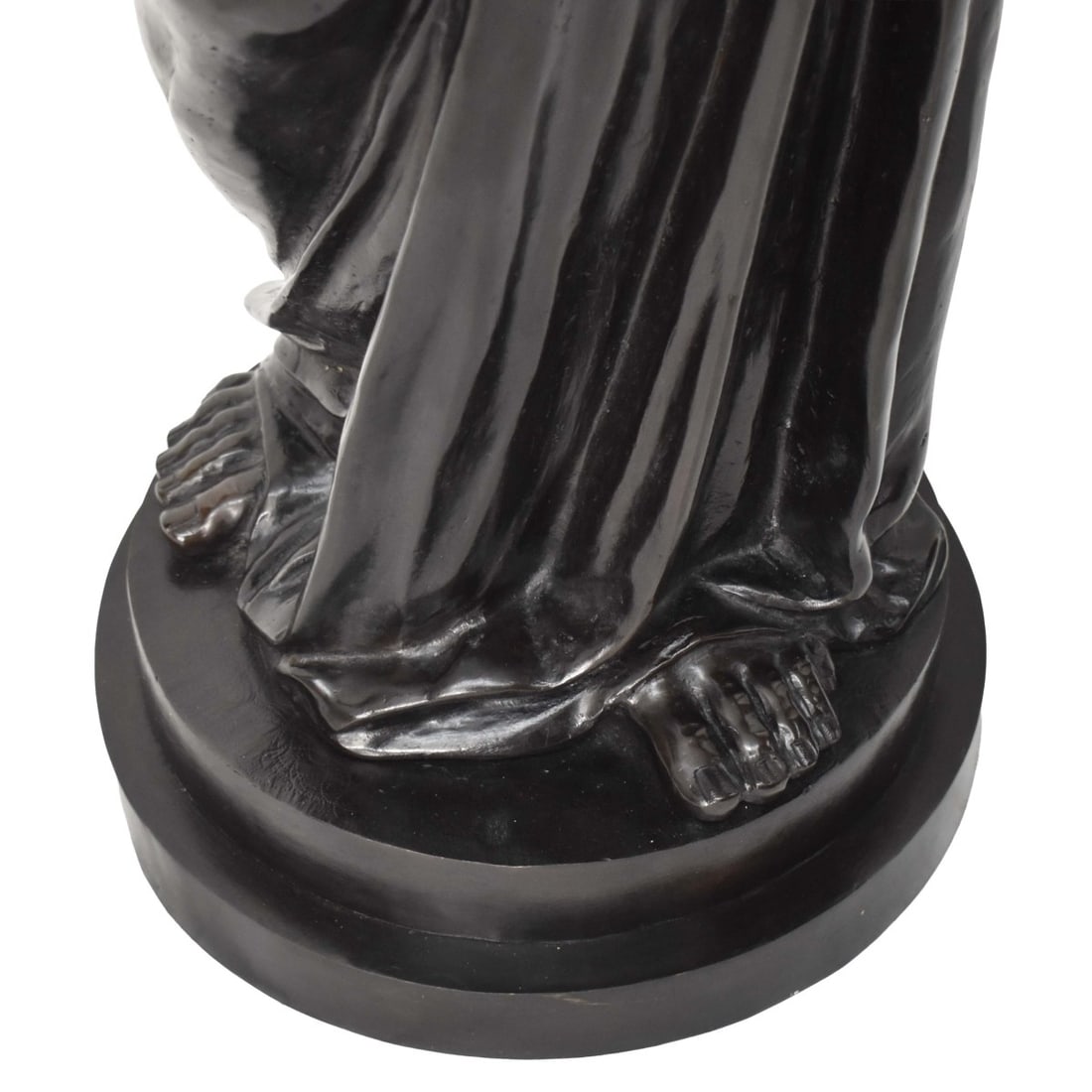 Serena Patinated Spelter Sculpture - 7