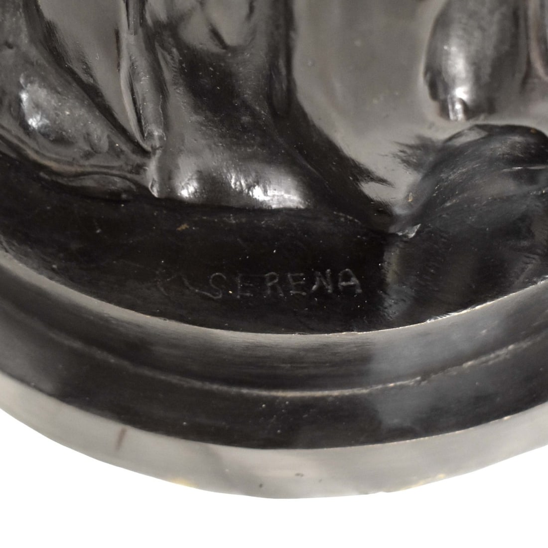 Serena Patinated Spelter Sculpture - 8
